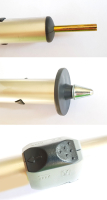 Aufstellstange für Sonnensegel einzeln aus Aluminium