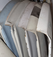 Motorhaube Trabant 1.1 original Blech gebraucht