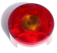 Rücklichtschale rund für Qek, Wohnwagen,...