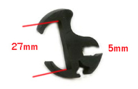 Scheibengummi für Qek 325 und Bastei (Meterware)