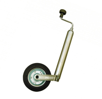 Stützrad Vollgummi für Wohnwagen...