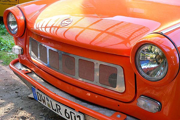 Trabi Grill Edelstahl poliert Trabant P601   1.1 Limited Edition