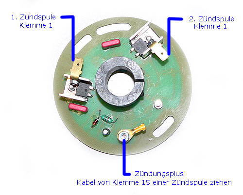 Elektronik-Z&uuml;ndung f&uuml;r Trabant P601 6 Volt