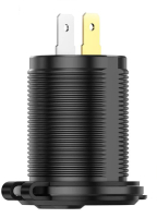 Doppel USB Dose mit 2x 2,1 Ampere und Schalter f&uuml;r Trabant und Qek