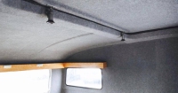 Filz für Wandverkleidung, Himmel etc. selbstklebend für Qek, Trabant, Wohnmobil silbergrau
