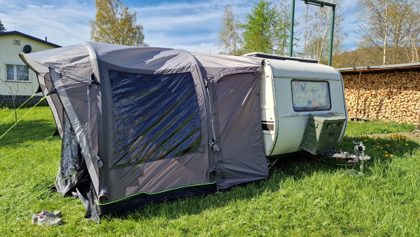 Qek Junior Aero Lausitz Bastei Wohnwagen Schloss Türschloss in Sachsen -  Meerane