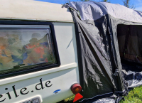 Vorzelt Airtec "Rübezahl II" für Qek Junior, Aero, 325, Bastei und viele mehr ...