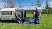 Vorzelt Airtec "Rübezahl II" für Qek Junior, Aero, 325, Bastei und viele mehr ...