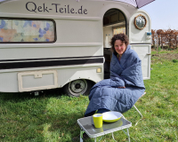 Kuscheldecke fürs Camping