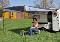 Sonnensegel 2,6 x 2,5 Meter