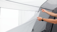 Vorzelt mit Gestänge "Ostsee" für Qek Junior, Aero, 325, Bastei und viele mehr ...