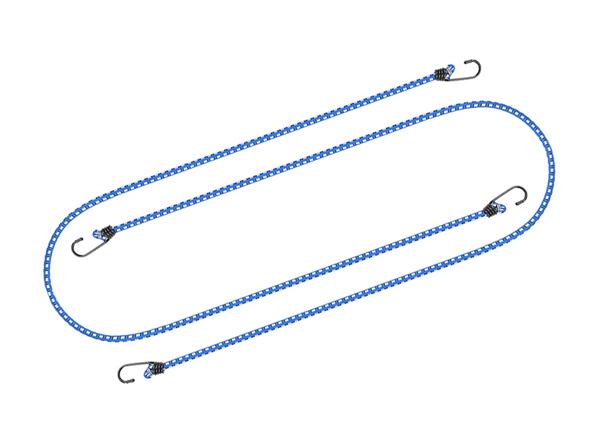 Gummispannband 80cm (2 Stück)