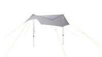 Tarp Plane für Camping und Strand 3,1 x 3,3 Meter