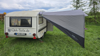 Sonnensegel Stahl für Qek Junior Aero 325 Bastei Intercamp etc.