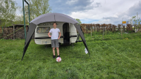 Sonnensegel Stahl für Qek Junior Aero 325 Bastei Intercamp etc.