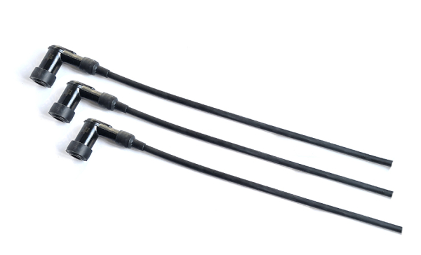 Zündkabelsatz vollständig Kohlefaser-EPDM Wartburg 353 NGK Stecker