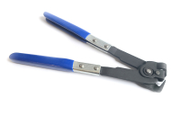 Schellenzange für Ohrschelle bei Achsmanschette