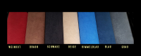 Himmelstoff Velour gelocht mit Schaumstoffrücken...